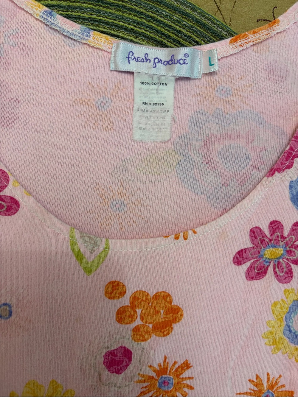 Fresh Produce Cotton Pink Floral Summer Dress - Picture 4 of 5